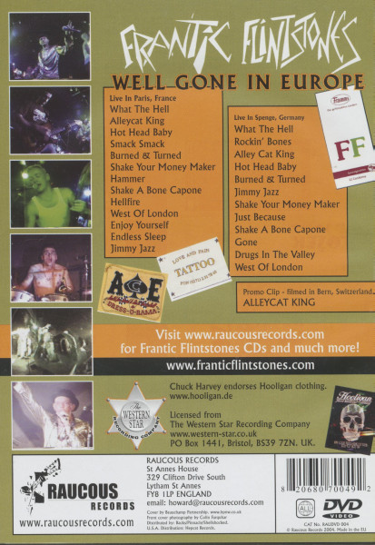 Well Gone In Europe (DVD)
