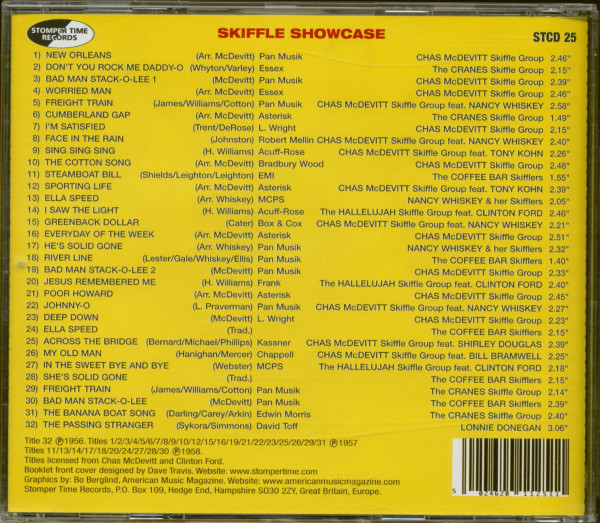 Skiffle Showcase (Oriole Record Company)