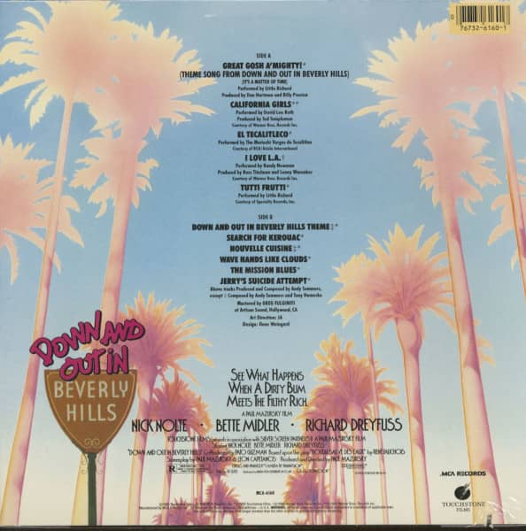 Down And Out In Beverly Hills - Soundtrack (LP)