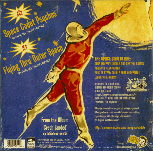 Space Cadet Psychos (7inch, 45rpm)