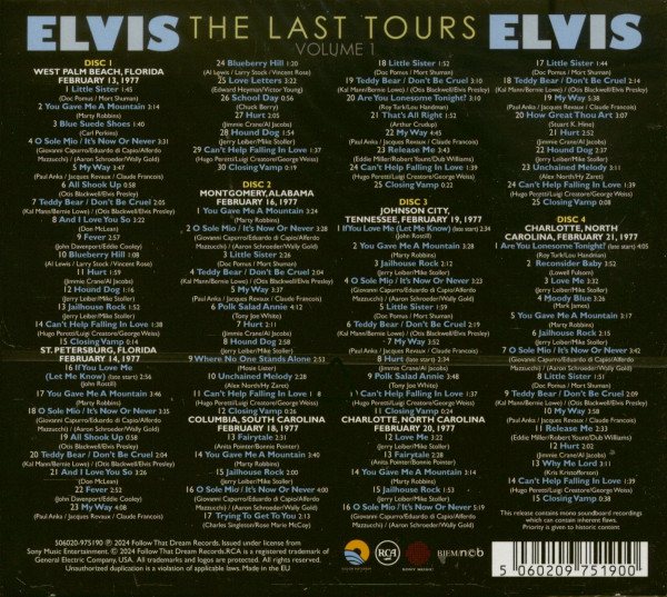 The Last Tours Vol.1 (4-CD)