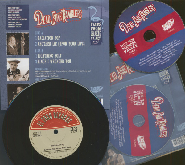 Tales From Dead Bone Valley (EP & CD, 7inch, 33rpm, PS, SC)