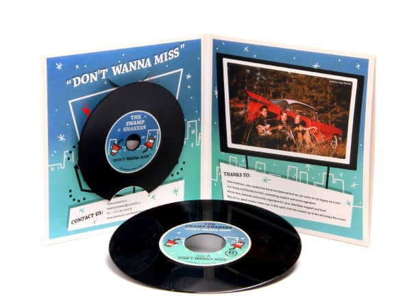 Don't Wanna Miss (CD & 7inch, 45rpm)