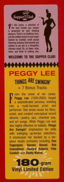 Things Are Swingin' (LP, 180g Vinyl, Bonus Tracks, Ltd.)