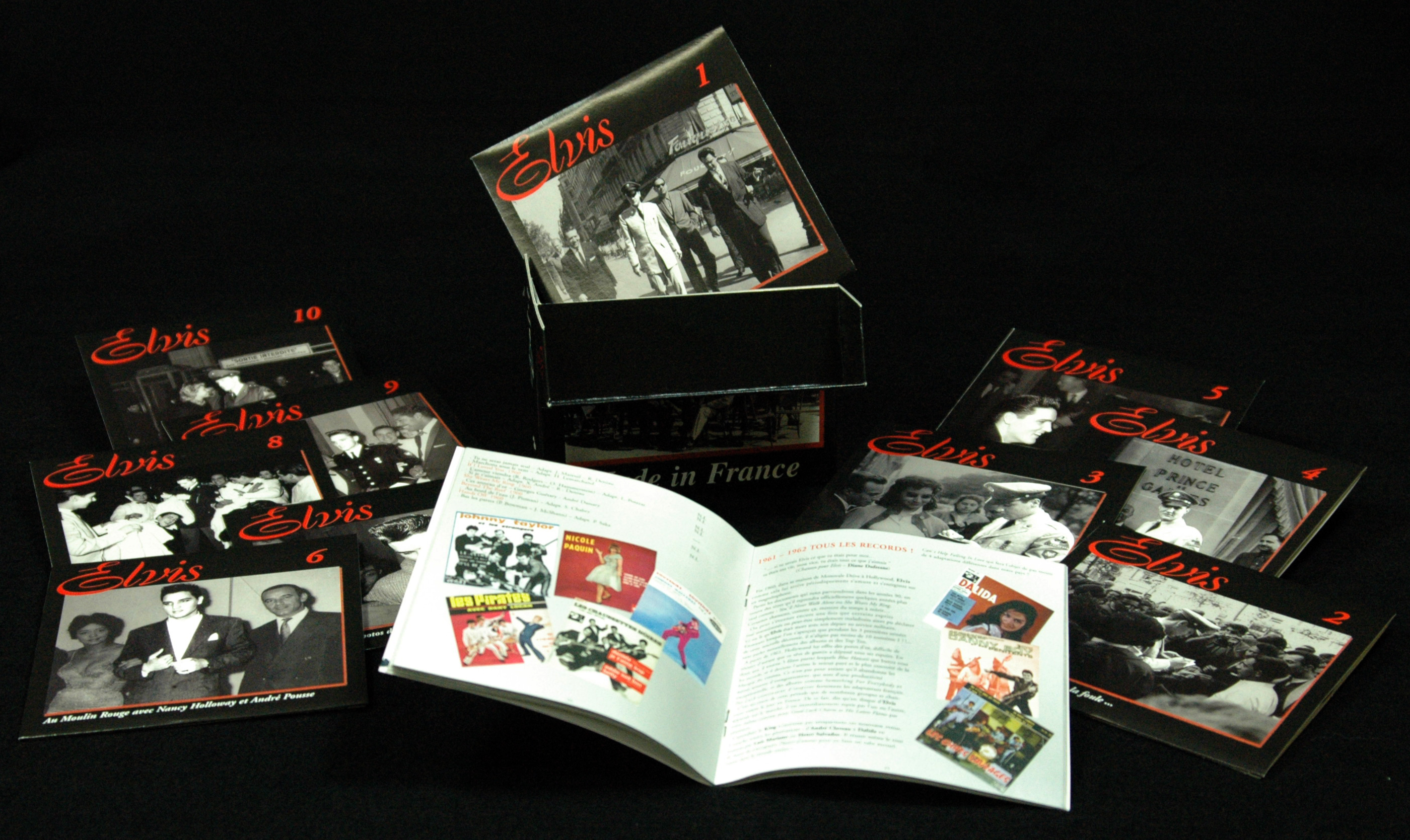 Elvis Presley Others Cd Made In France 10 Cd Box Bear