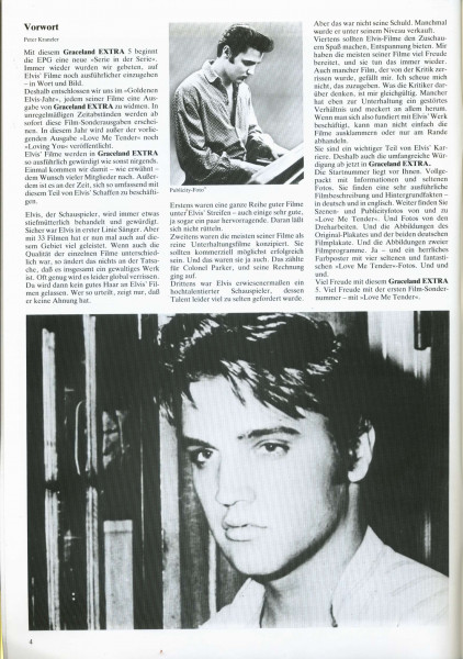 Graceland Extra Magazin Nr.05 - 1985