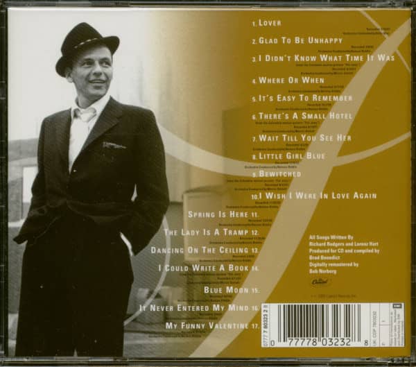 Frank Sinatra Sings The Select Rogers & Hart (CD)