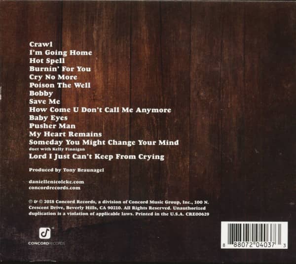 Cry No More (CD)