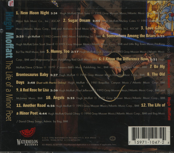 The Life Of A Minor Poet (CD)