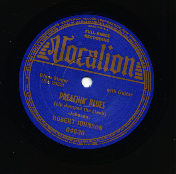 Love In Vain Blues - Preaching Blues (Up Jumped The Devil) (7inch, 45rpm)