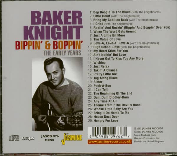 Bippin’ & Boppin’ – The Early Years (CD)