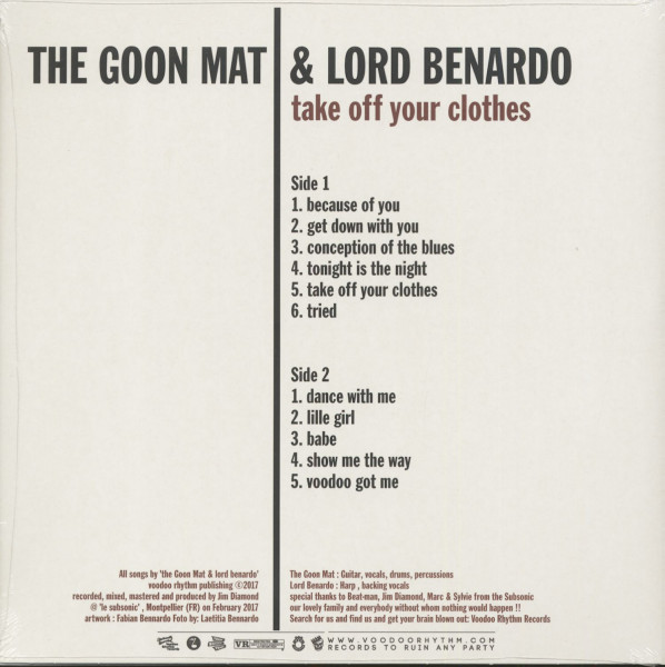 Take Off Your Clothes (LP)