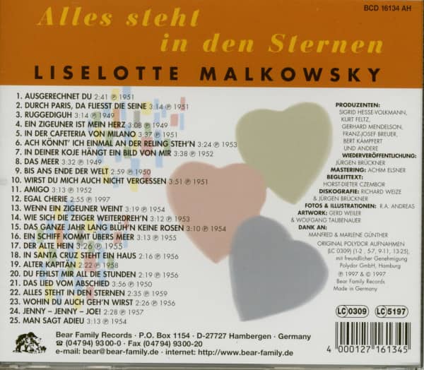 Alles steht in den Sternen (CD)