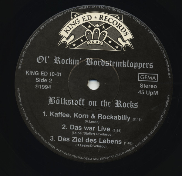 Bölkstoff On The Rocks (LP, 10inch)