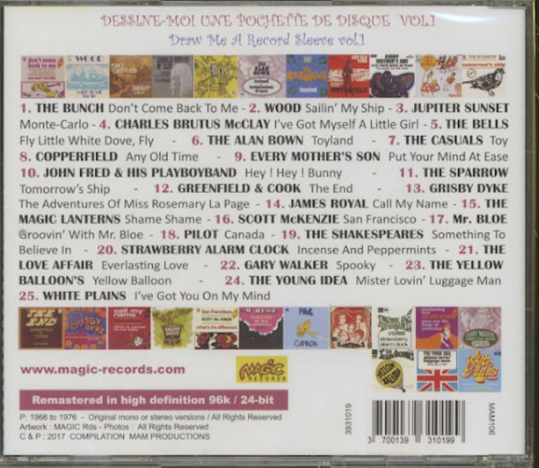 Dessine-Moi Une Pochette De Disque, Vol.1 (CD)
