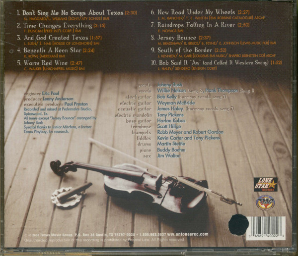 Sings Bob Wills (CD CUT-OUT)