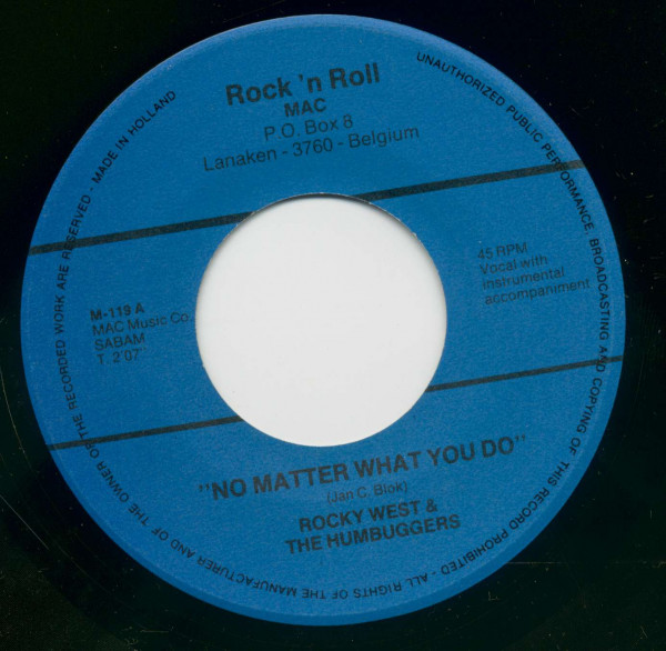 No Matter What You Do - Long Time No See (7inch, 45rpm, BC)