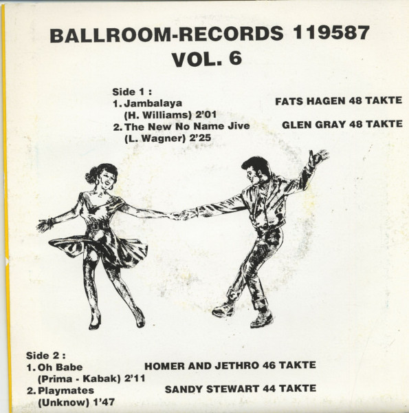 Rock And Roll Vol.6 (7inch, 45rpm, EP)