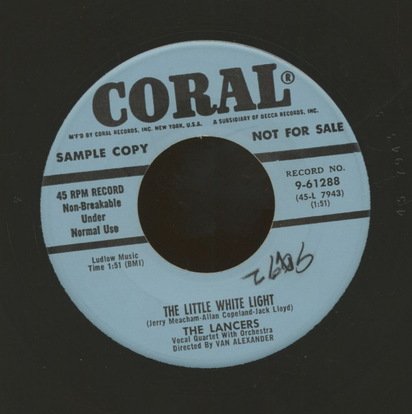 Mister Sandman - The Little White Light (7inch, 45rpm)