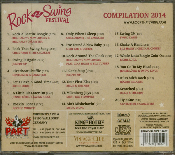 Rock That Swing Festival 2014 (CD)