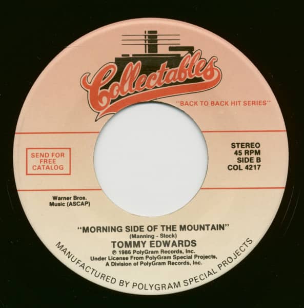 It's All In The Game - Morning Side Of The Mountain (7inch, 45rpm)