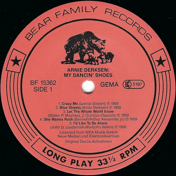 My Dancin' Shoes (LP)