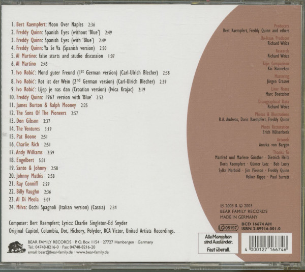 Spanish Eyes (24 Versions)