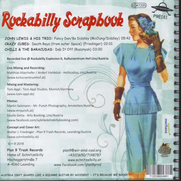 Rockabilly Scrapbook (7inch, 45rpm, EP, PS, BC)