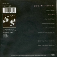 Preview: She's A Mystery To Me - Crying (7inch, 45rpm, PS, BC) Preview: She's A Mystery To Me - Crying (7inch, 45rpm, PS, BC)