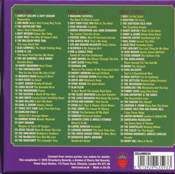 A World Of Our Own - The UK & Irish Folk Explosion Of 1965 (3-CD Box)