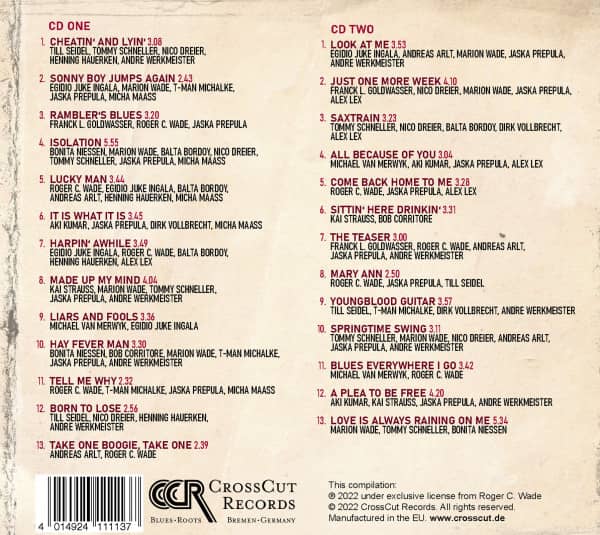 Lockdown Sessions Vol.2 - An International Down Home Blues Revue (2-CD)