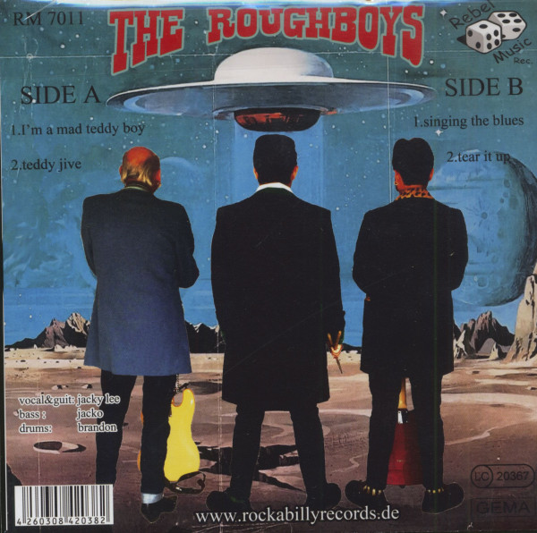 I'm A Mad Teddy Boy (7inch, 45rpm, EP, PS)