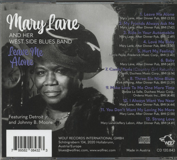 Leave Me Alone (CD)