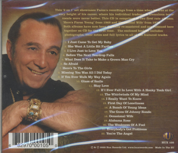 Here's Faron Young - Occasional Wife (CD)
