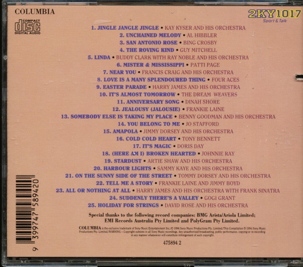 Kevin O'Neill's All Time Favourites, Vol.2 (CD)