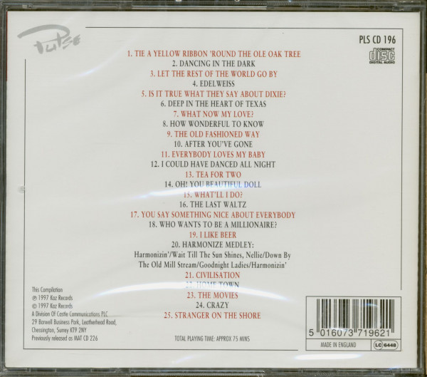 I Wanna Sing You A Song (CD)