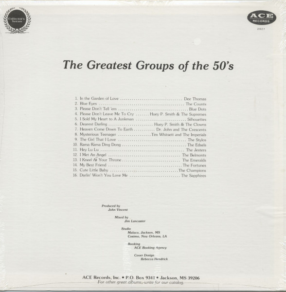 Greatest Groups Of The 50's (LP)