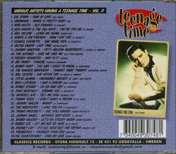 Teenage Time Vol.11 (CD)