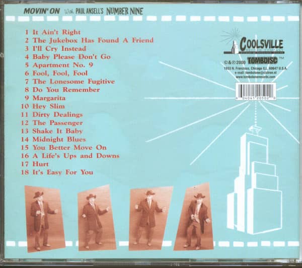 Movin' On With Paul Ansell's Number Nine (CD)