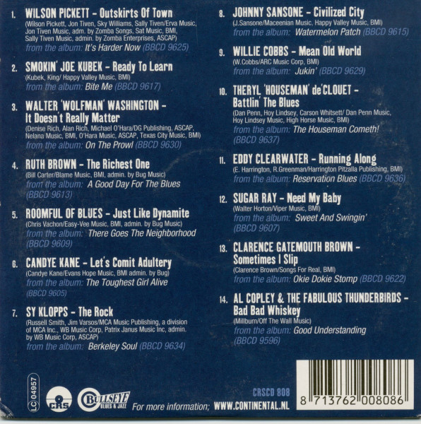 Bullseye Blues & Jazz - Introducing Blues From Acorss The USA (CD)
