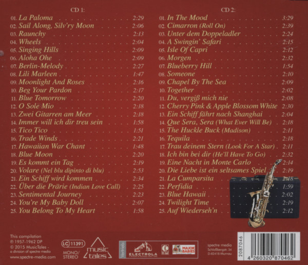 The Singing Saxophones (CD)