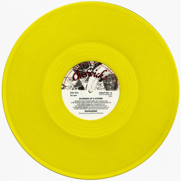 Blowing Up A Storm (LP, 180g, Yellow Vinyl)