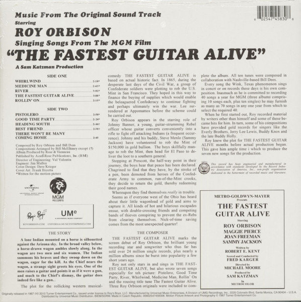 The Fastest Guitar Alive - Music From The Original Soundtrack (LP, 180g Vinyl)