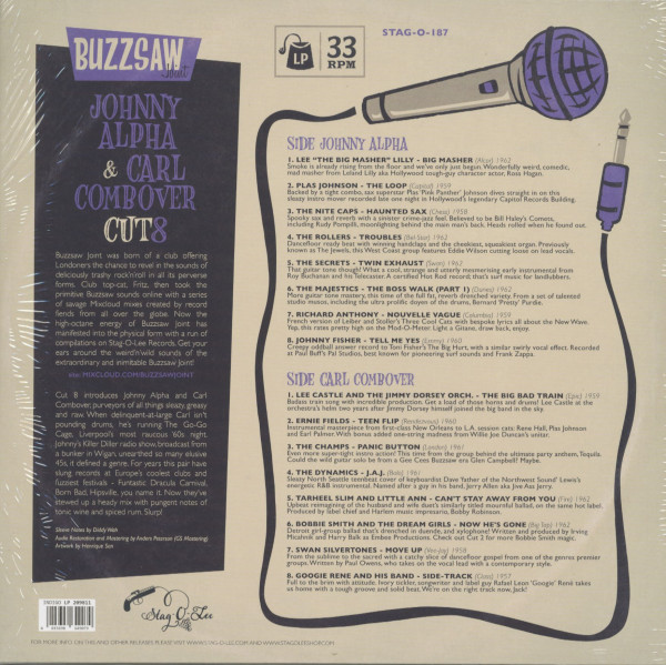 Buzzsaw Joint - Johnny Alpha & Carl Combover Cut 8 (LP, colored Vinyl)
