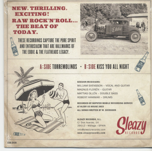 Torremolinos - Kiss You All Night (7inch, 45rpm)