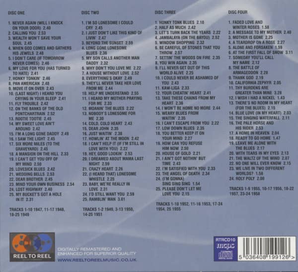 Best Of The Singles 1947-1958 (4-CD)