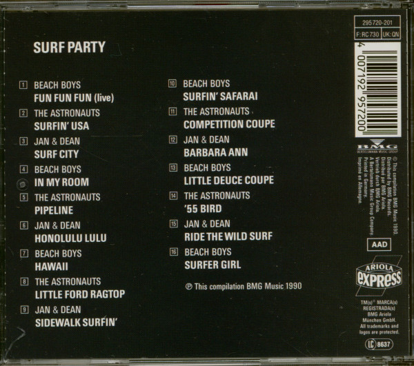 Surf Party (CD)