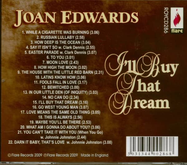 I'll Buy That Dream (CD)