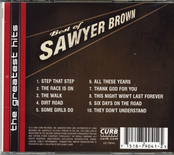 Best Of Sawyer Brown (CD)