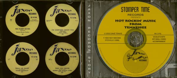 The Jaxon Recording Company Story - Hot Rockin' Music From Tennessee Vol.1 (CD)